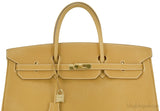 Birkin 40 Gold Vache Fjord GHW