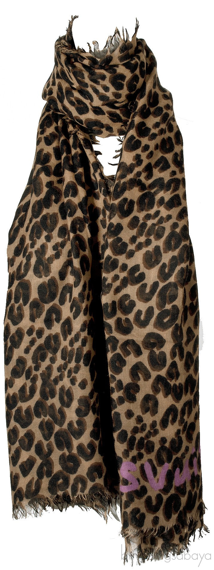 Leopard Print Shawl