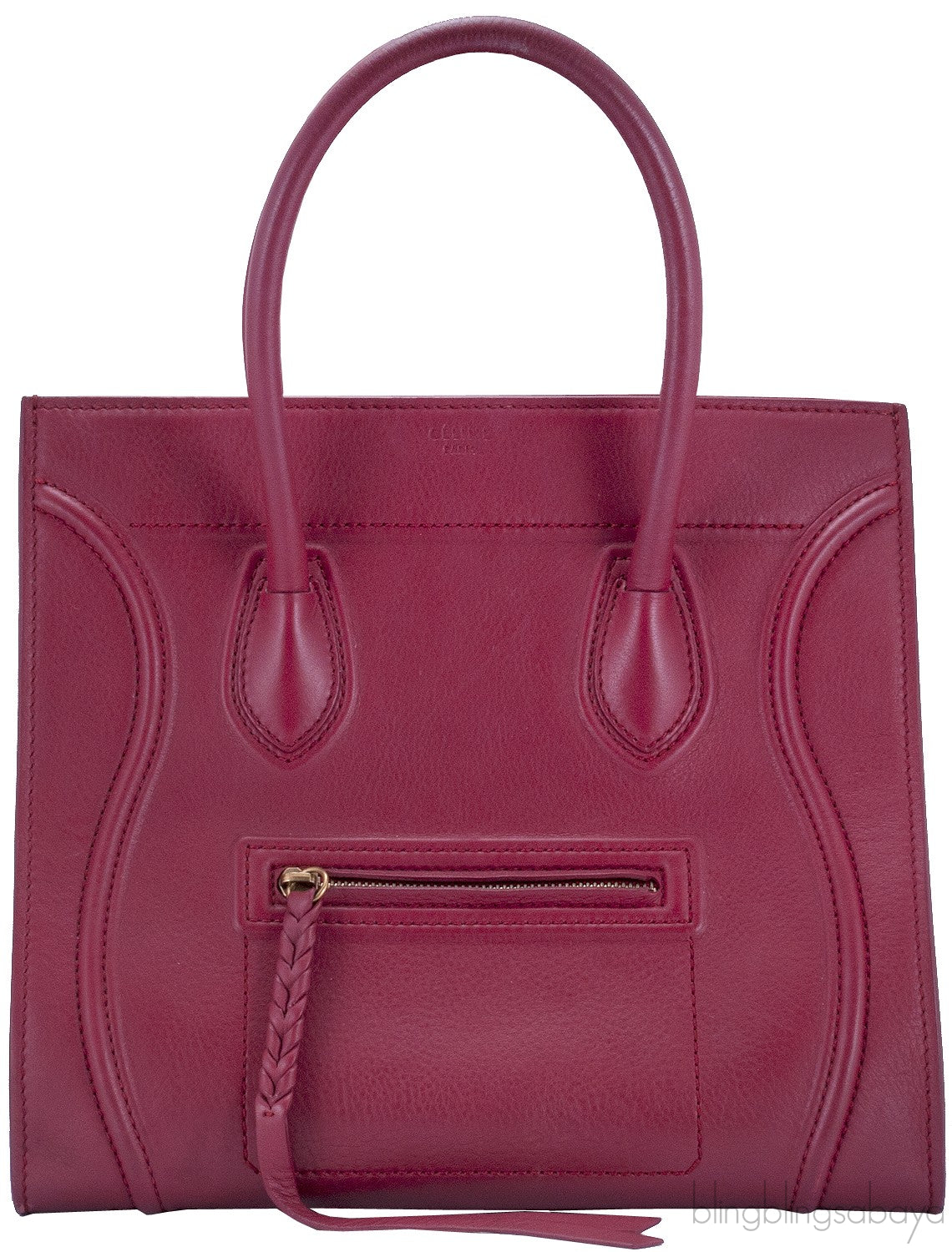Phantom Burgundy Handbag