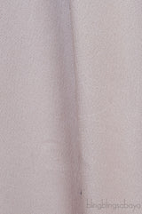 Beige Sequin Trim Kimono