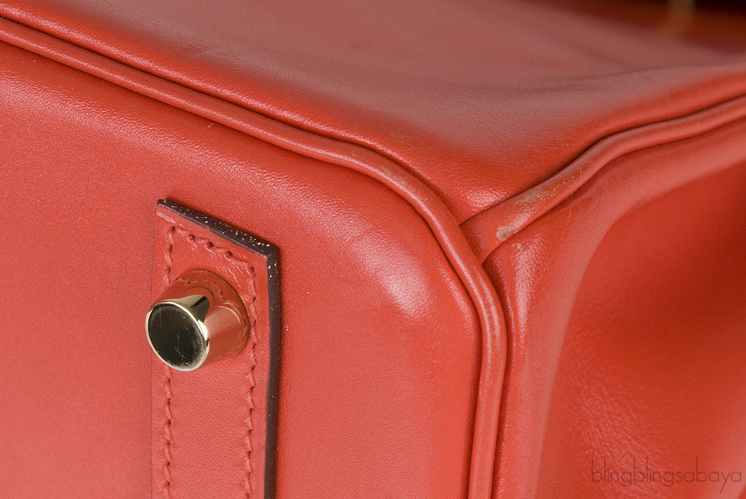Birkin 30 Tadelakt Capucine GHW