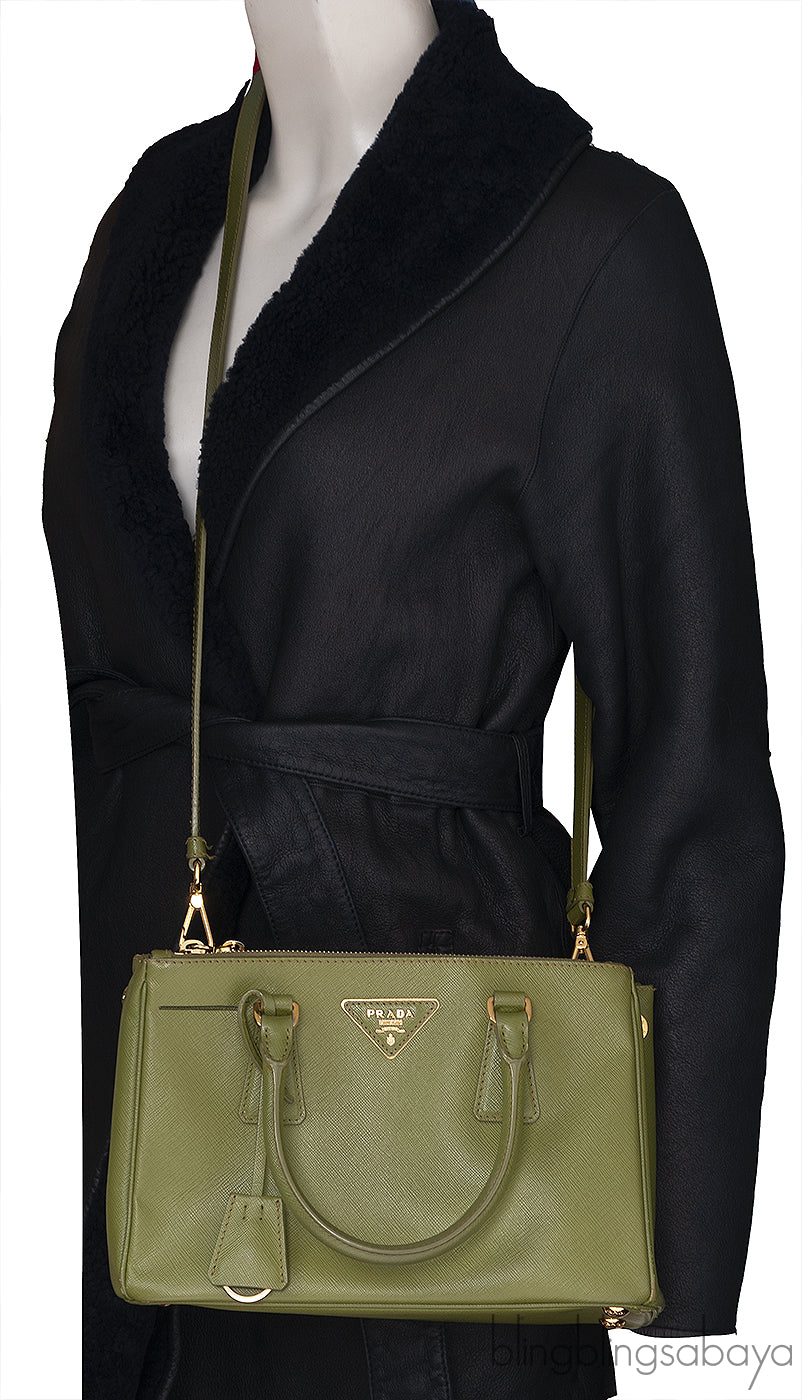 Prada Saffiano Edera Shoulder Bag