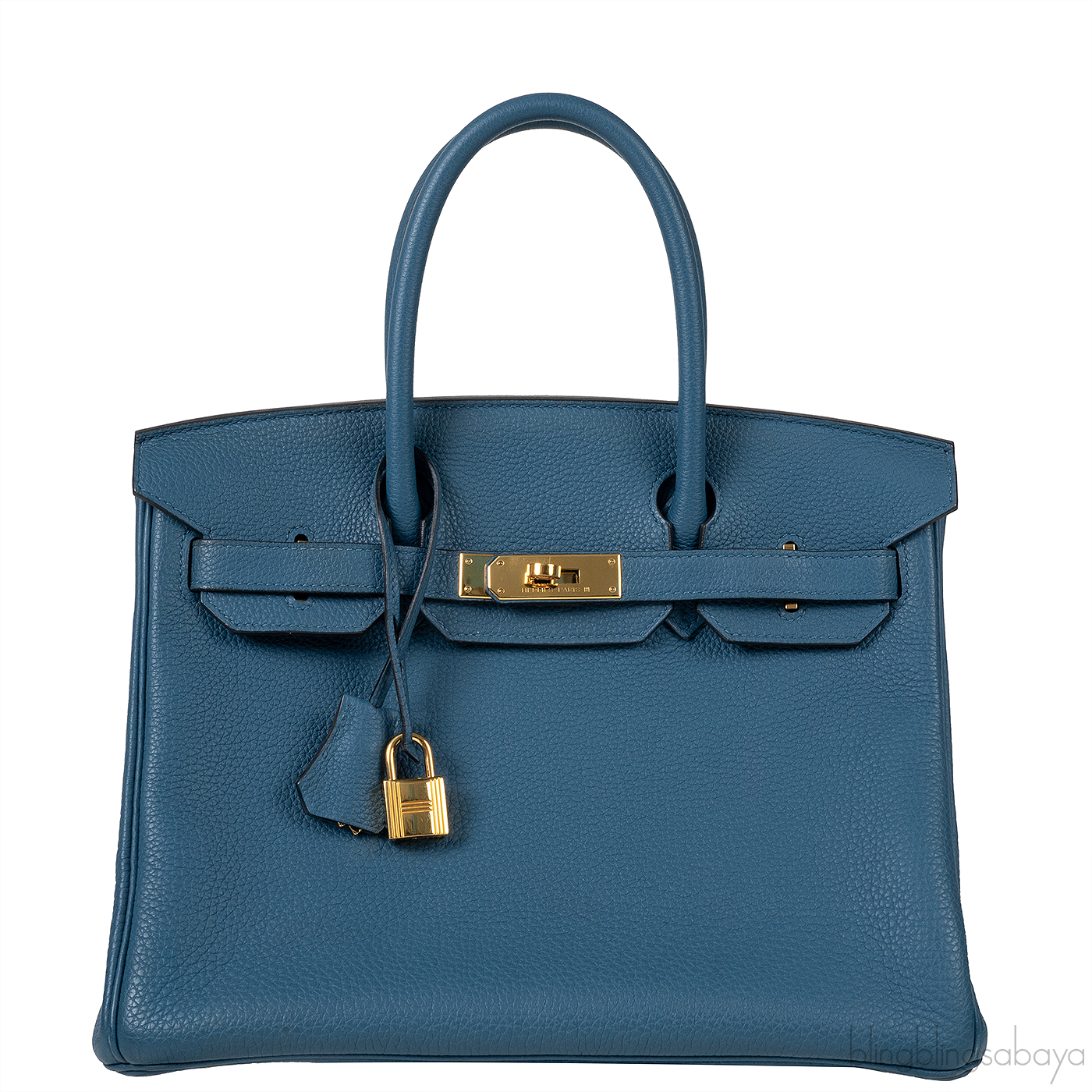 Birkin 30 Blue Cobalt Togo GHW