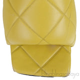 Bottega Veneta Apple Green BV Rubber Lido Sandals