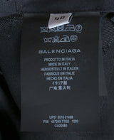Black Wool Blend Trouser