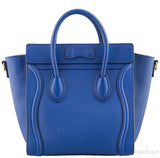 Nano Luggage Blue Shoulder Bag