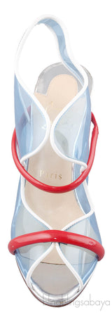 Aqua Ronda PVC Slingback