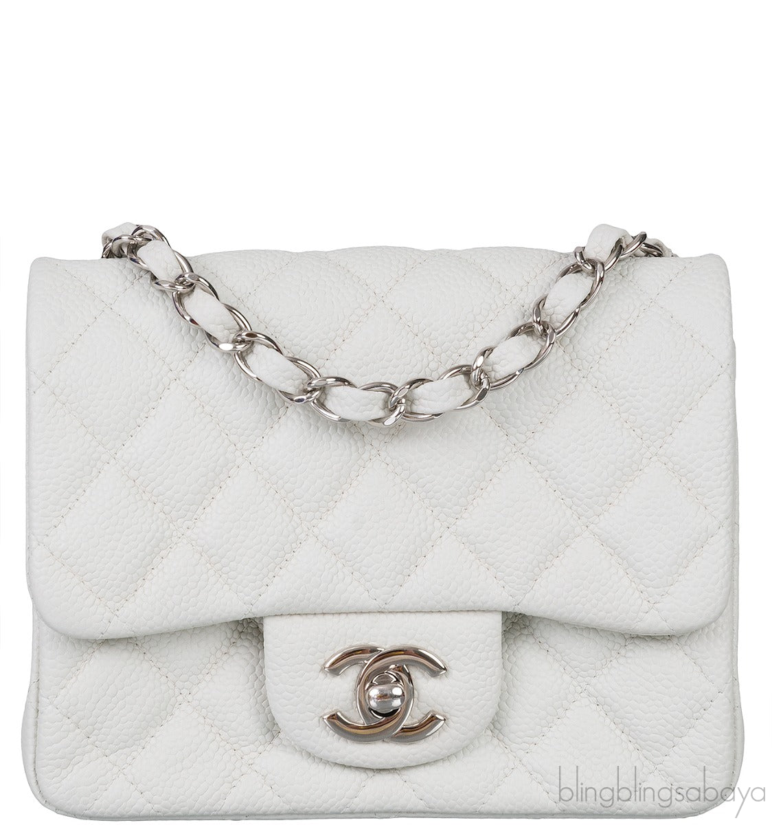 Mini Off-white Square Shoulder Bag