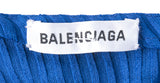 Blue Knitted Oversize Dress