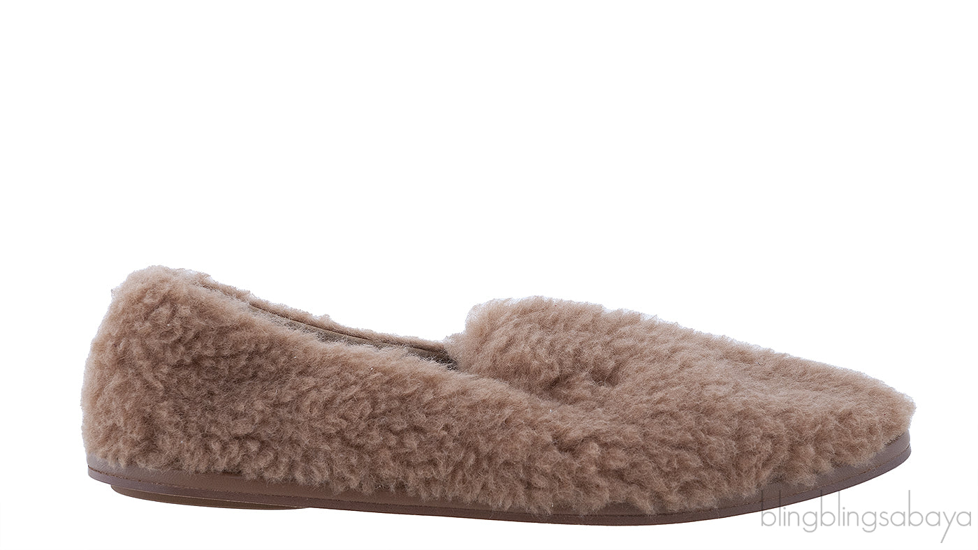 Feliac Teddy Fabric Slip-on Shoes
