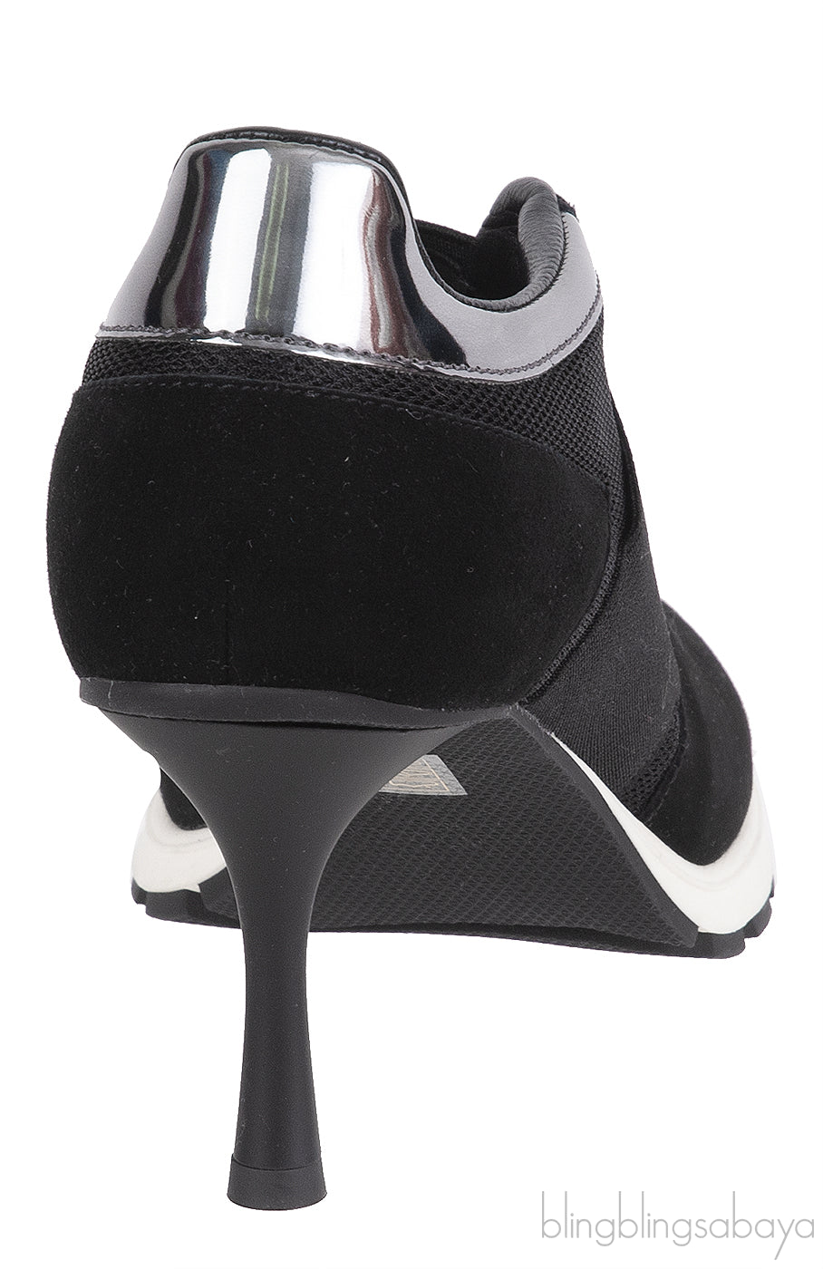 Sneex The Icon Hy-heel Black Sneaker