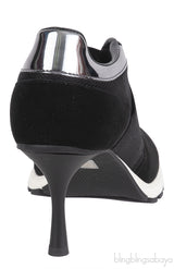 Sneex The Icon Hy-heel Black Sneaker