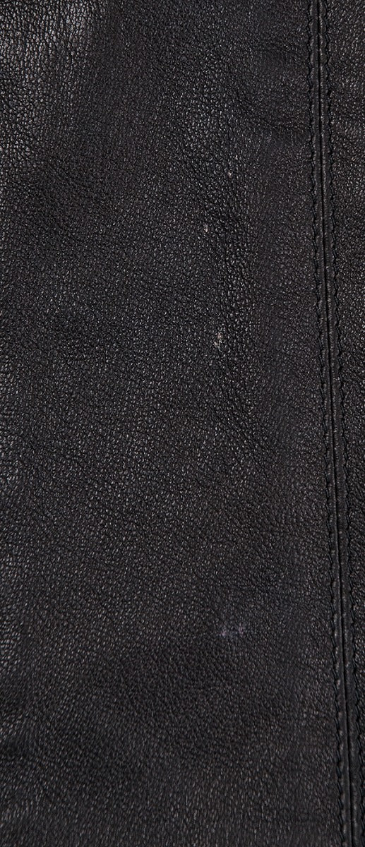 Black Leather Trouser