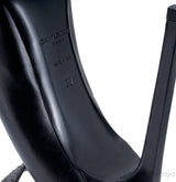 Escarpin Black Python Strap Heels
