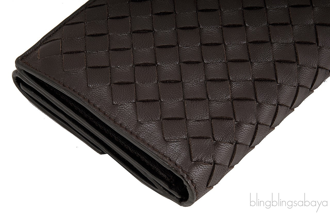 Intrecciato Continental Wallet