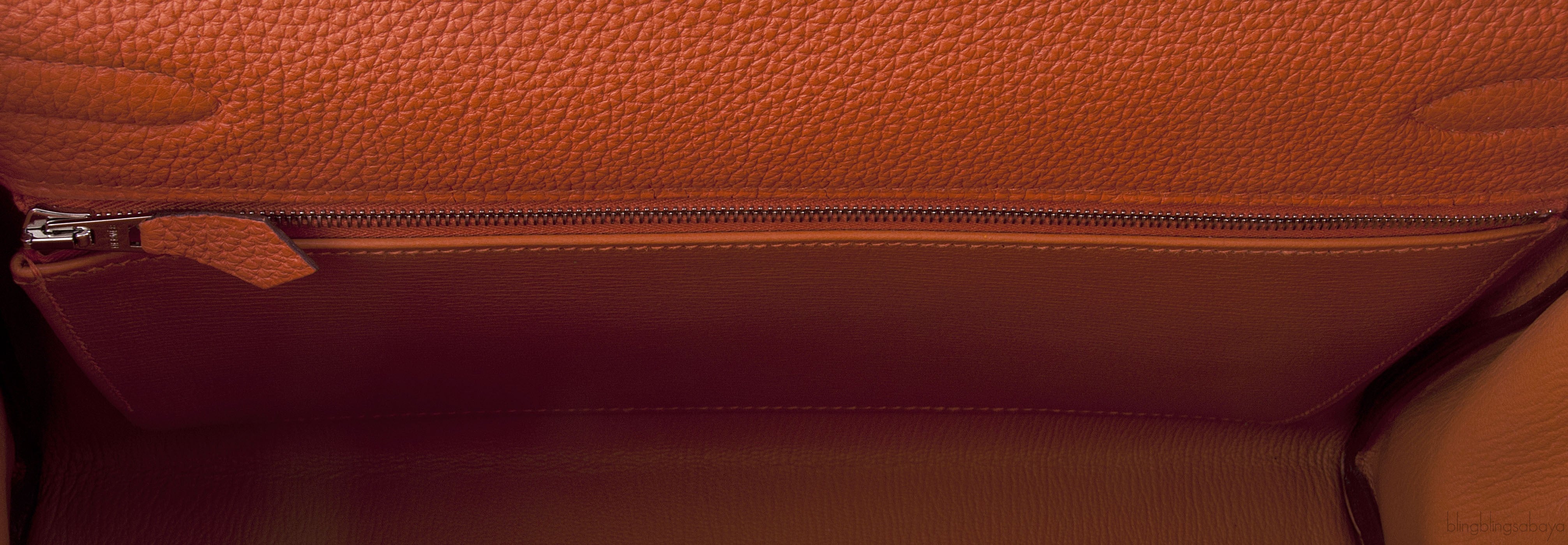 Kelly 32 Orange Togo Retourne