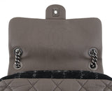 Etoupe Quilted Tweed Bag