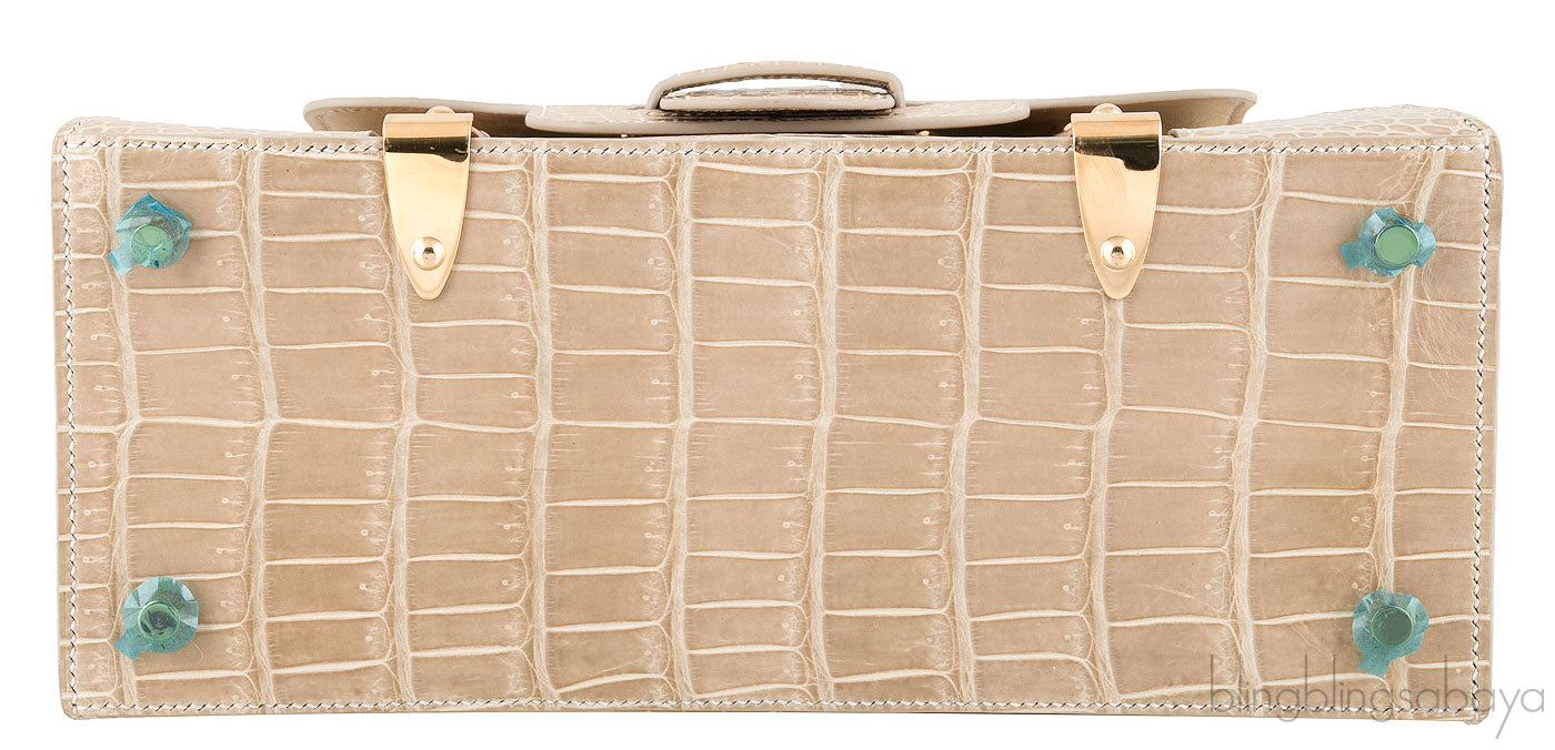 Saigon Beige Crocodile PM