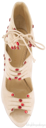 Beige Hands On Sandal