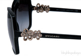 Floral Crystal Embellished Sunglasses