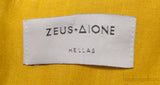 Yellow Hydra Linen Kaftan