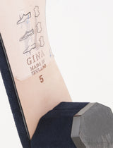Crystal Velvet Slip-on Sandal