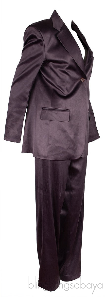 Grey Oversize Blazer & Trouser