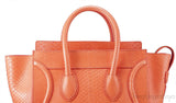 Mini Luggage Orange Full Python
