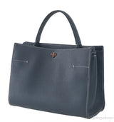 Forest Green Leather Handbag