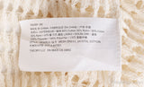 Off-white Knitted Perforated Dress