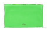 Intrigate Envelope Clutch Neon Green