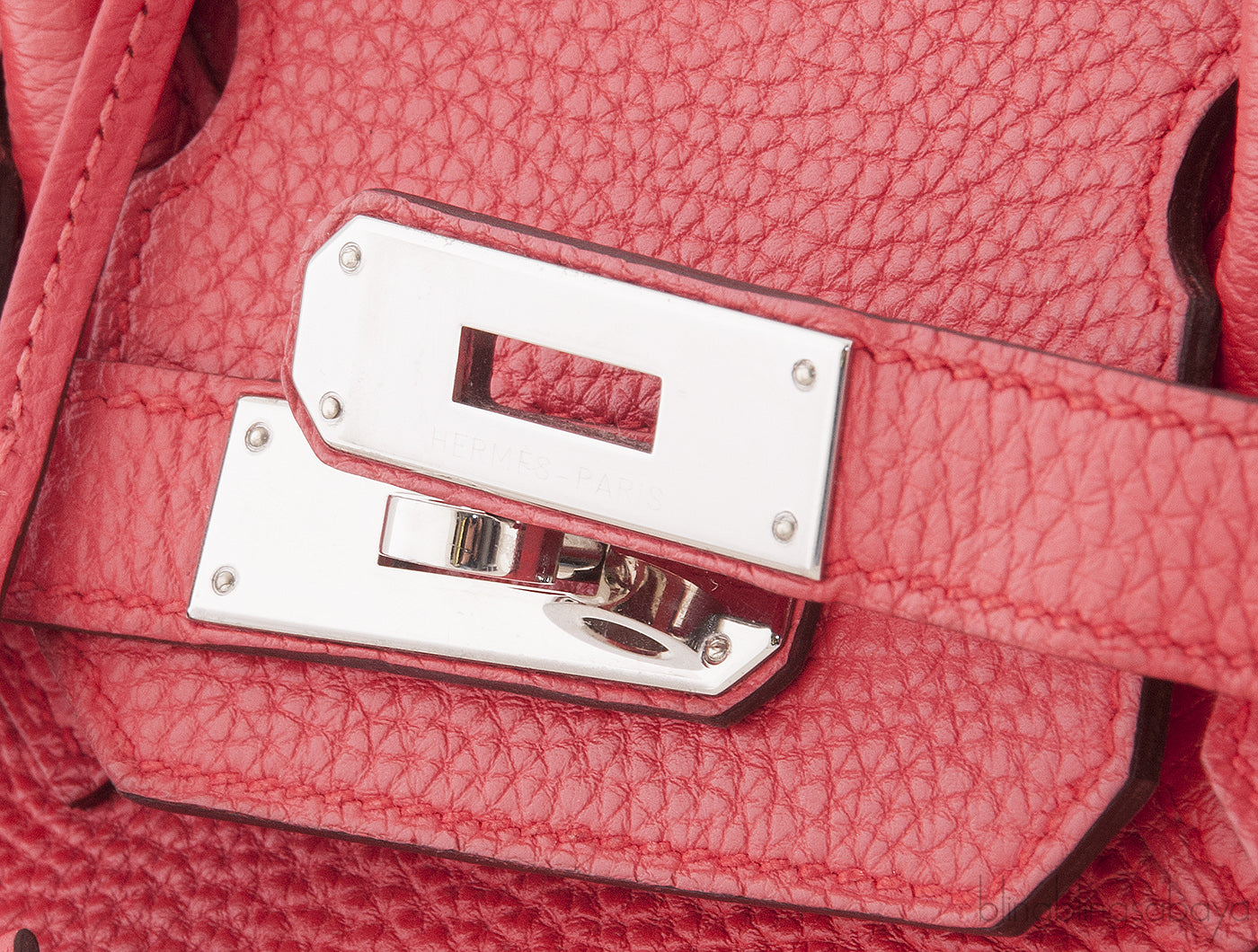 Birkin 30 Togo Rouge Pivoine PHW