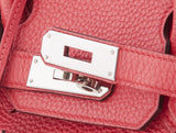 Birkin 30 Togo Rouge Pivoine PHW