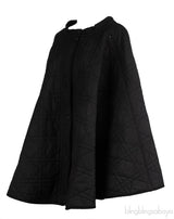 Christian Dior Black Quilted  A-line Midi Skirt