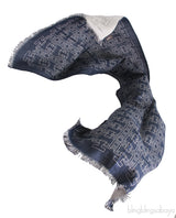 Reversible H Print Shawl
