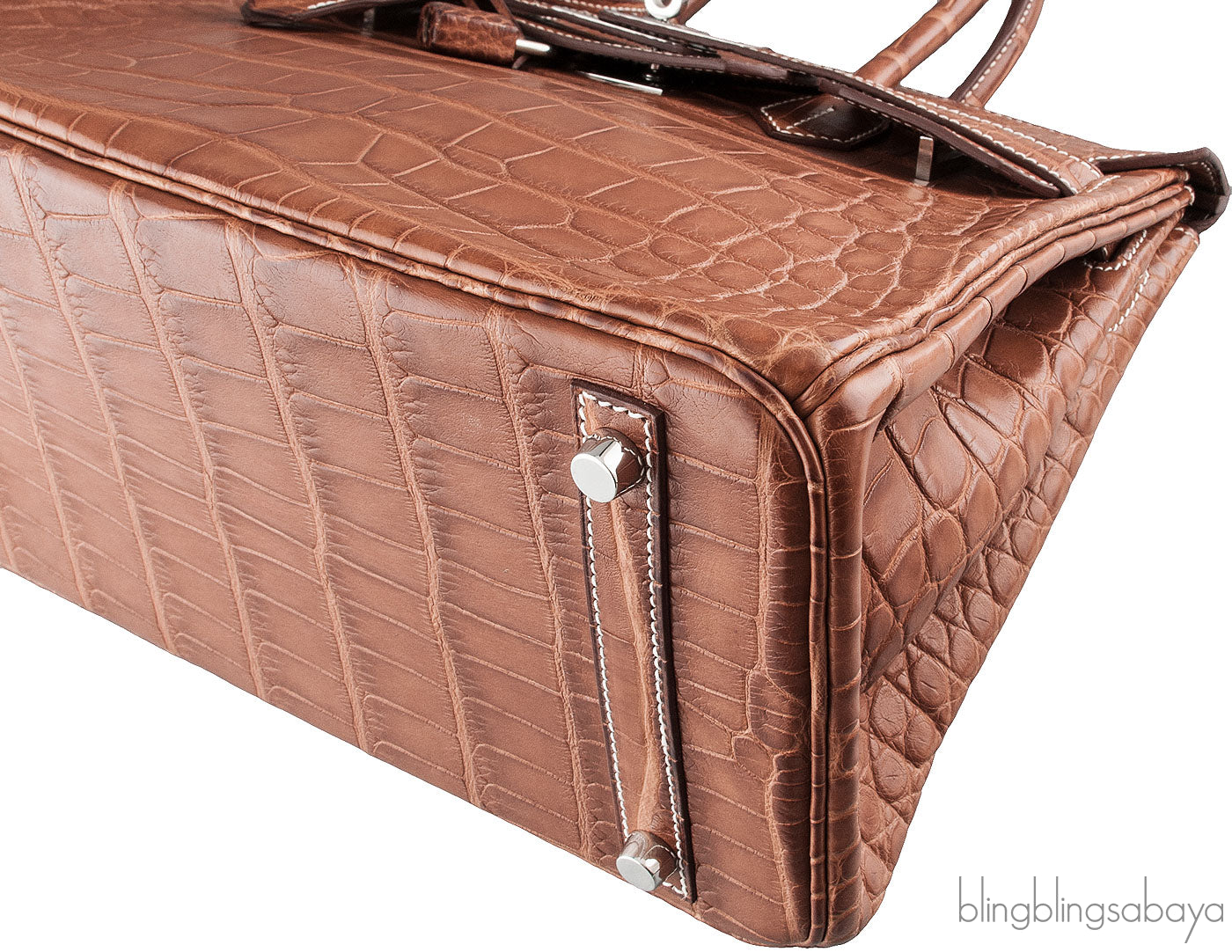 Birkin 30 Barenia Crocodile Bag
