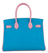 Birkin 30 Tri-color Chevre Mysore
