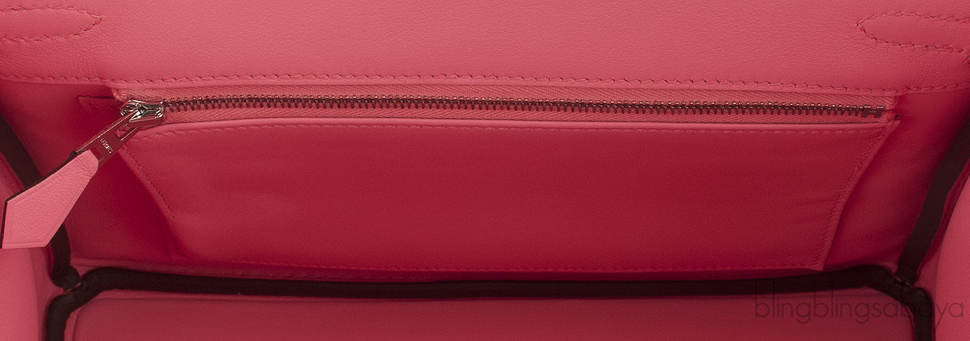 Birkin 25 Swift Rose Ete PHW