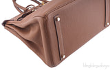 Birkin 35 Gold Taurillon Clem
