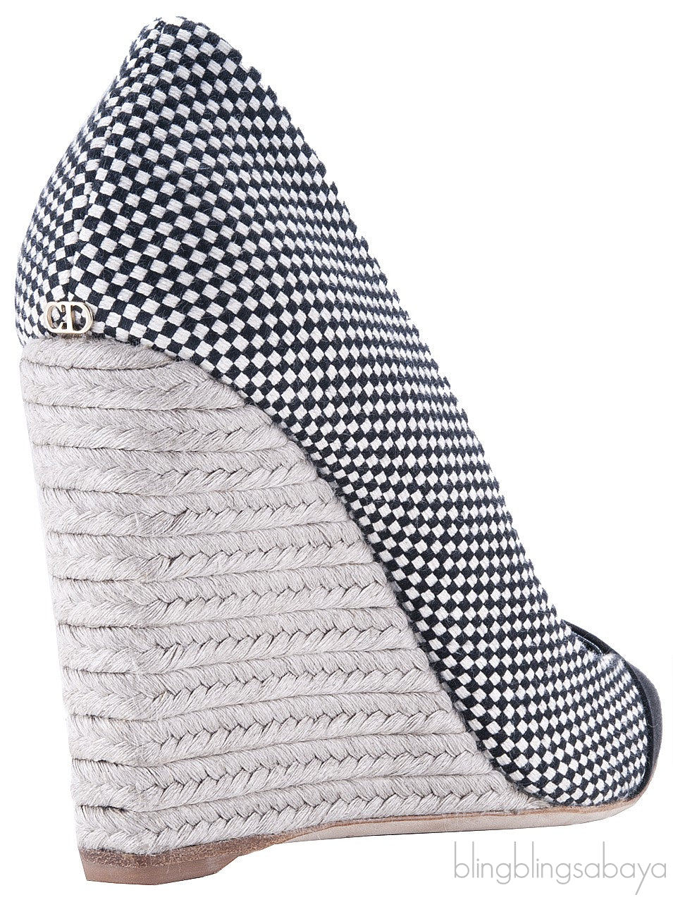 Pointed -Toe Espadrille Wedges