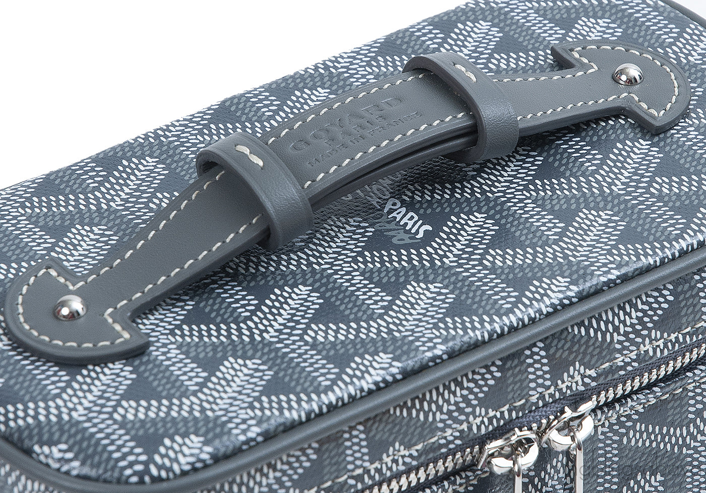 Goyard Grey Muse Butterfly Mini Vanity Bag