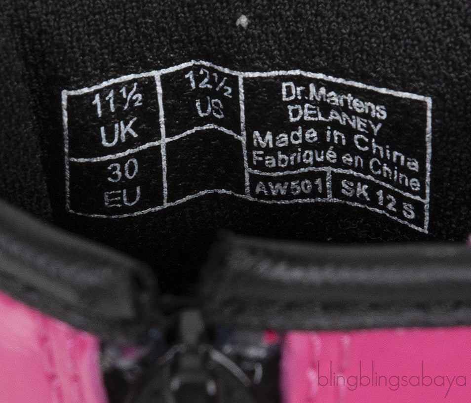 Delaney Pink Kids Boots