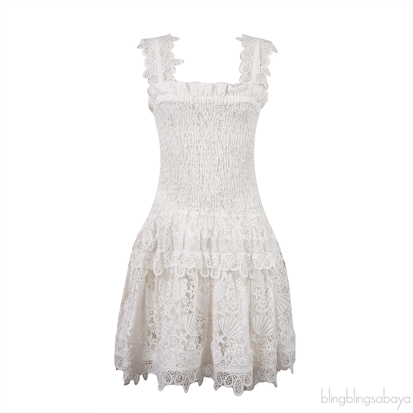 Waimari Joy Ivory White Mini Dress M