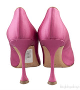 Fuchsia Tradimod Satin Heels