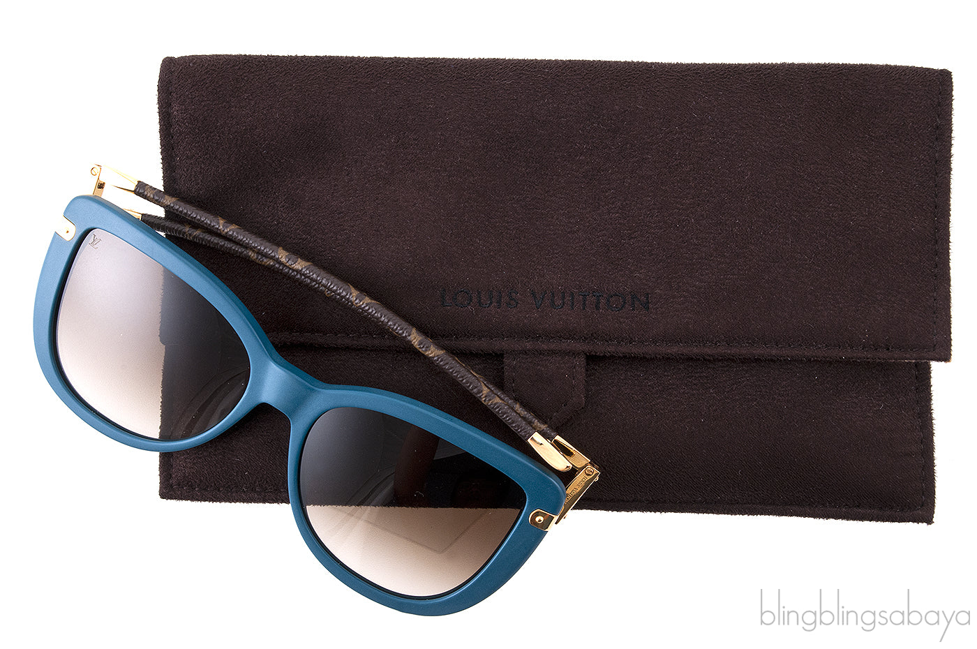 Charlotte Blue Sunglasses