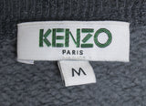 Tiger Embroidered Grey Sweatshirt
