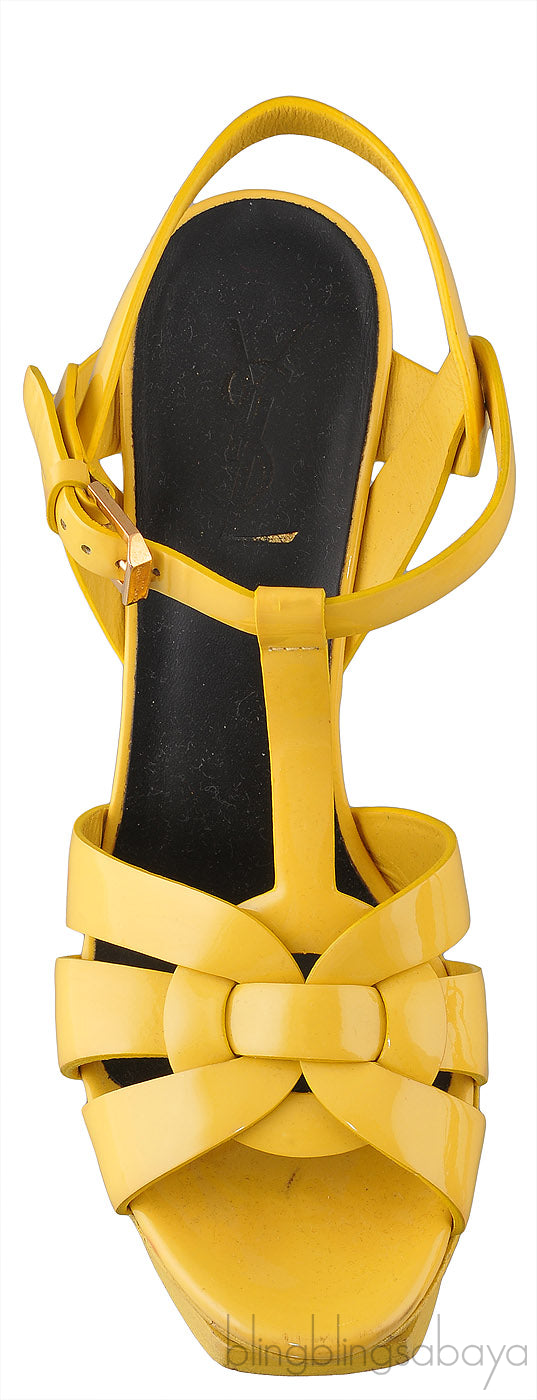Patent Yellow Leather Tribute