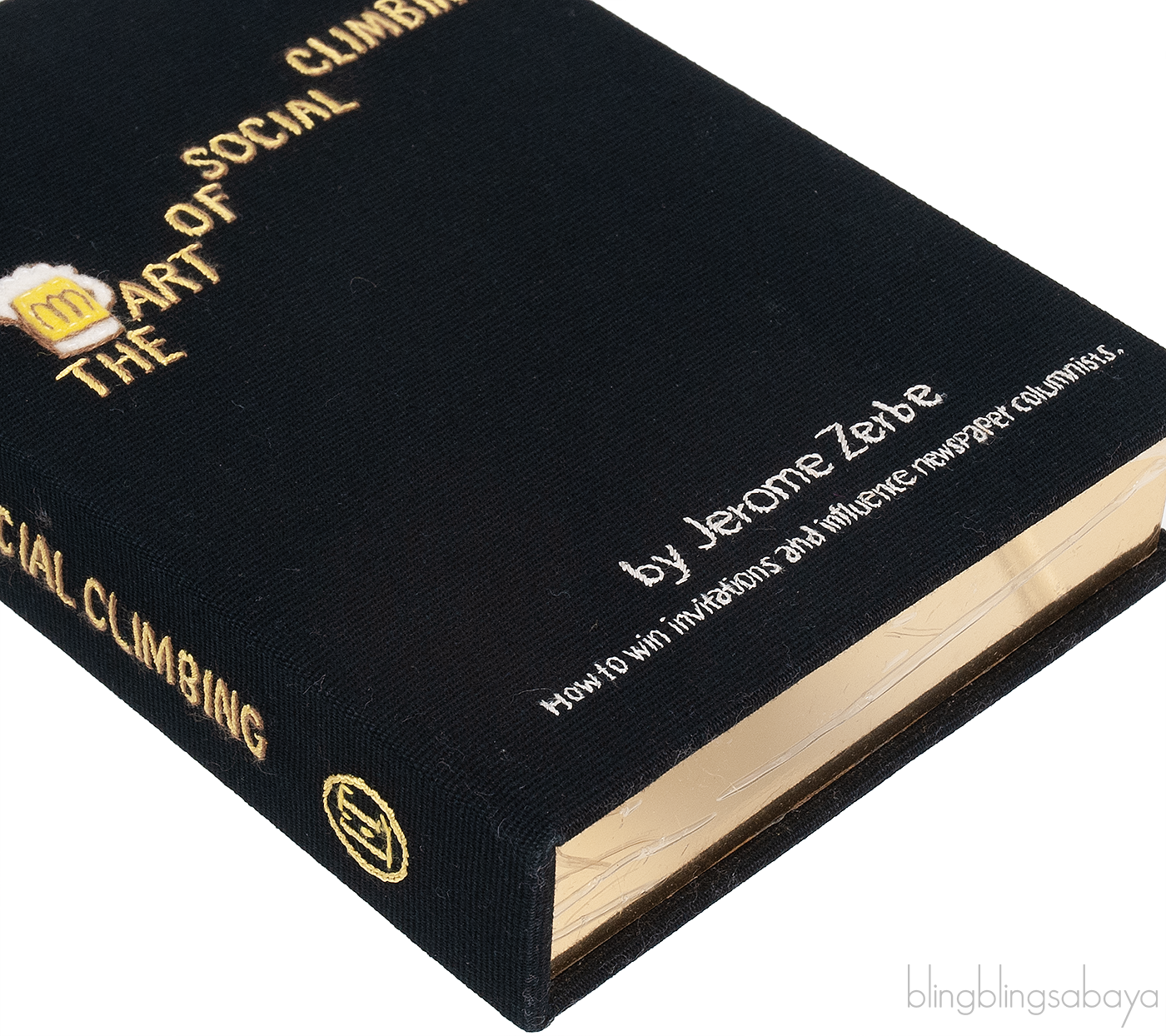 The Art of Social Climbing Book Clutch