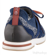 360 Lp Lady Flexy Walk Sneaker Navy Blue Grey