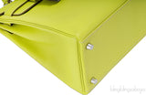 Kelly 32 Bi-color Lime Epsom Retourne